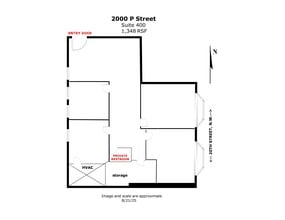 2000 P St NW, Washington, DC for lease Site Plan- Image 1 of 1