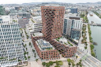 1011-1023 3rd St, San Francisco, CA - Aerial  map view