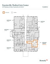 1275 Highway 54 W, Fayetteville, GA for lease Floor Plan- Image 1 of 1