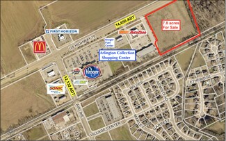 Plus de détails pour 11695 US Highway 70, Arlington, TN - Terrain à vendre