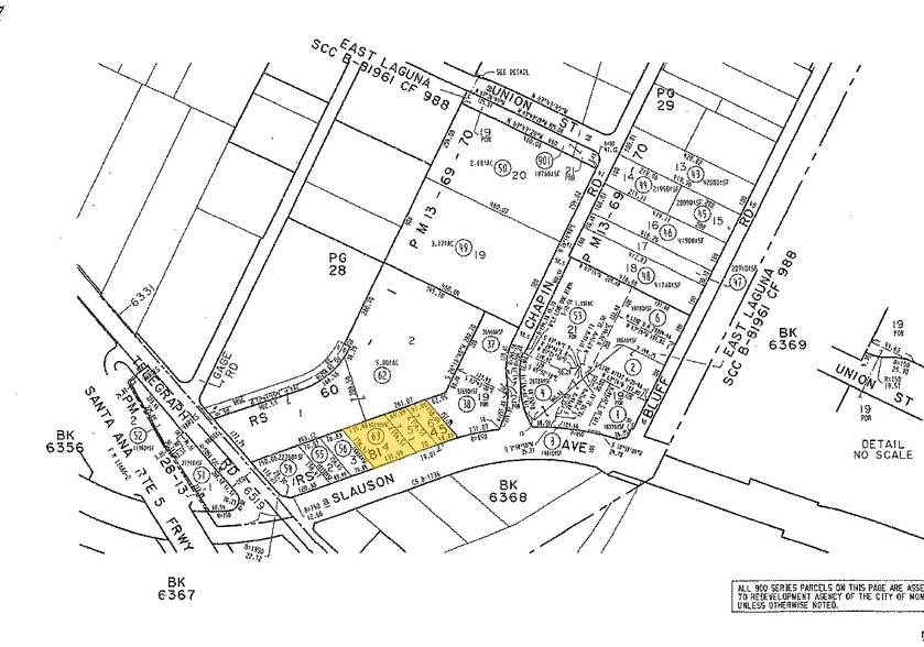 8033-8037 E Slauson Ave, Montebello, CA for lease - Plat Map - Image 2 of 4