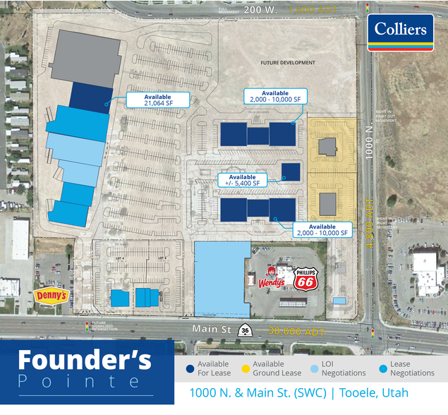 1000 N Main St, Tooele, UT à louer - Plan de site - Image 1 de 1