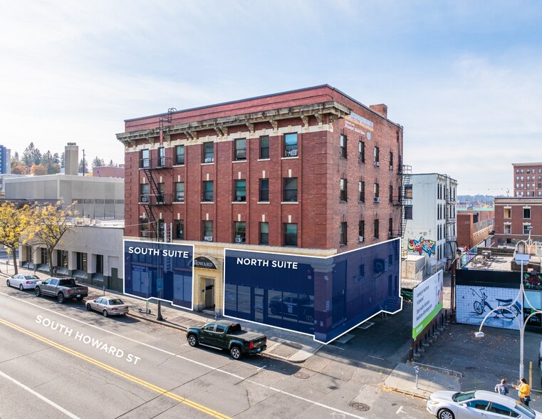 218-224 S Howard St, Spokane, WA à louer - Photo du bâtiment - Image 2 de 6