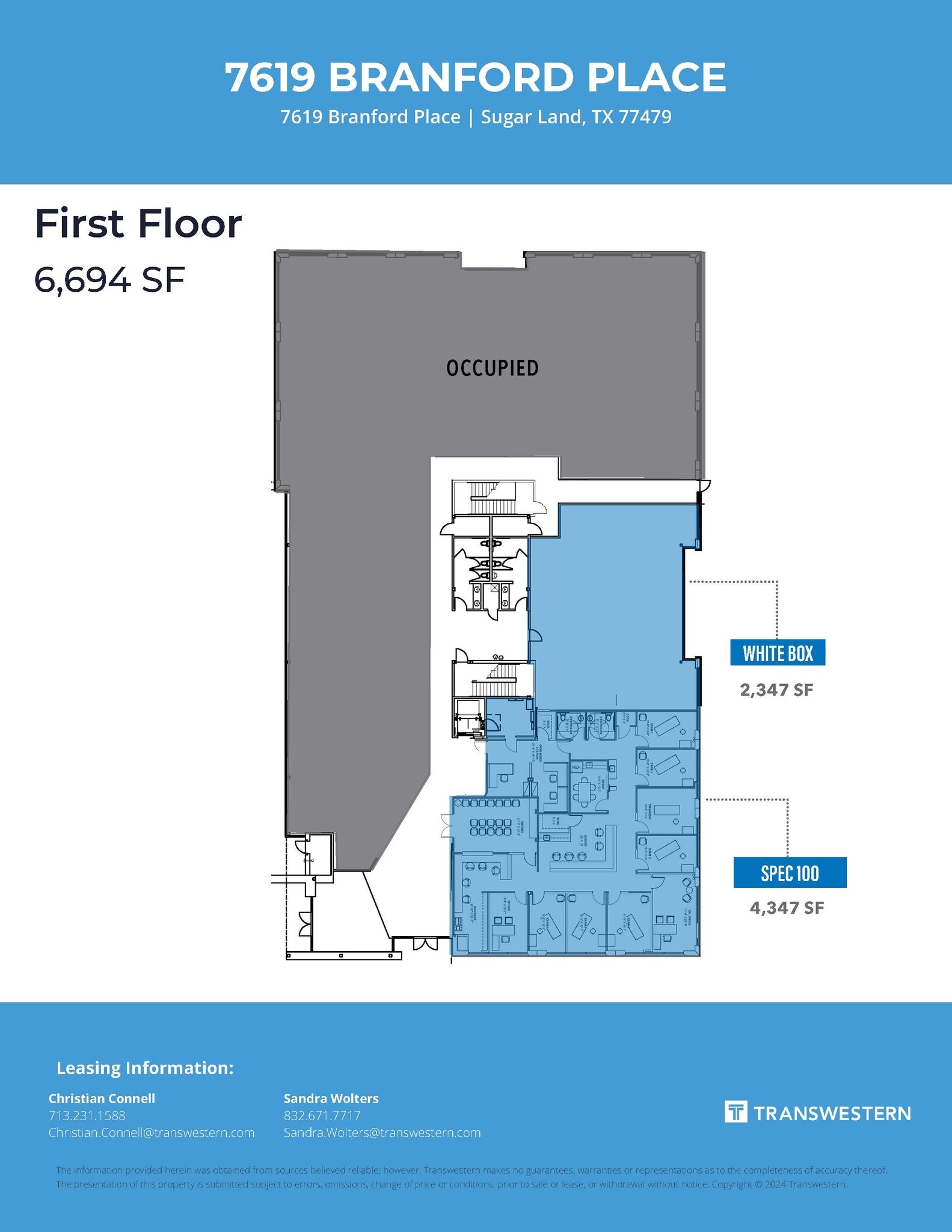 7619 Branford Pl, Sugar Land, TX à louer Photo intérieure- Image 1 de 1