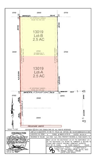 More details for 13019 Pellicano Drive, El Paso, TX - Land for Lease