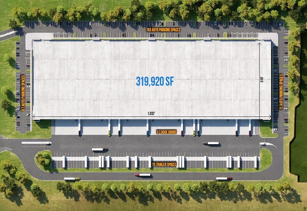 Krick Lane Blvd, Reading, PA à louer Plan de site- Image 1 de 1