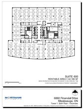 6880 Financial Dr, Mississauga, ON for lease Floor Plan- Image 1 of 1