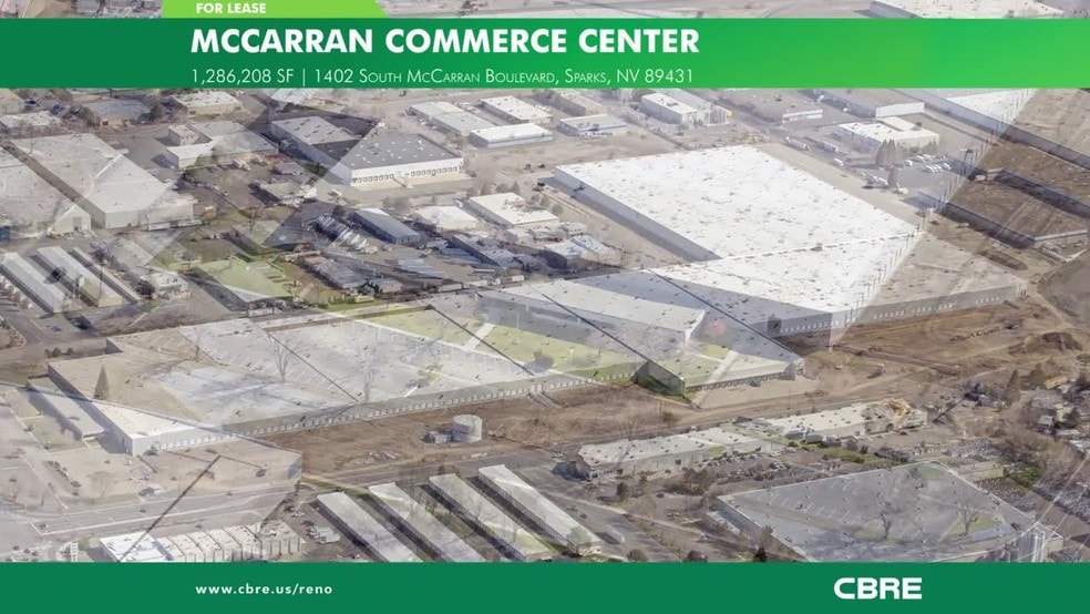 1402 S McCarran Blvd, Sparks, NV à louer - Vidéo sur l’inscription commerciale - Image 2 de 8