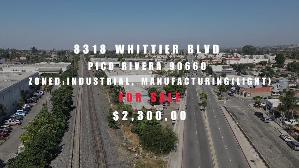 8318 Whittier Blvd, Pico Rivera, CA à vendre - Vidéo sur l’inscription commerciale - Image 1 de 1