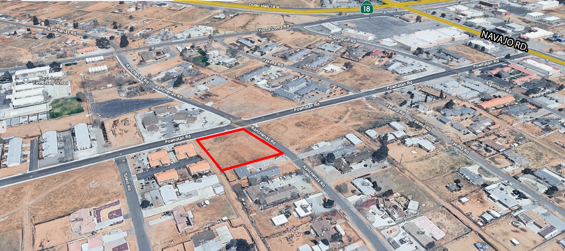 SE Powhatan Road, Apple Valley, CA for sale Primary Photo- Image 1 of 4