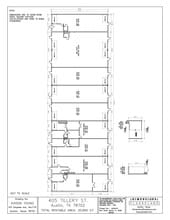 405 Tillery St, Austin, TX à louer Plan de site- Image 1 de 8