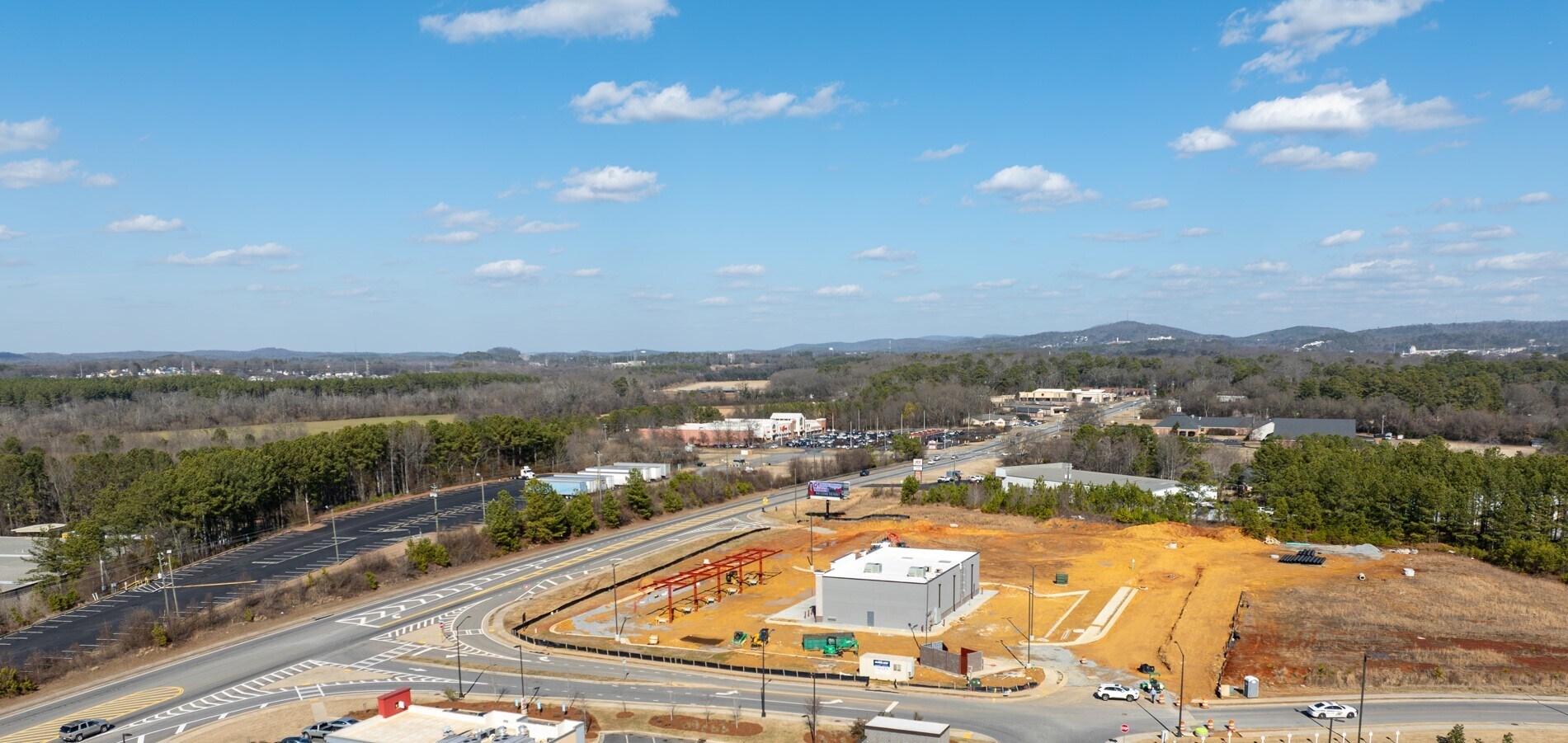 West Avenue Ave, Cartersville, GA for sale Aerial- Image 1 of 2