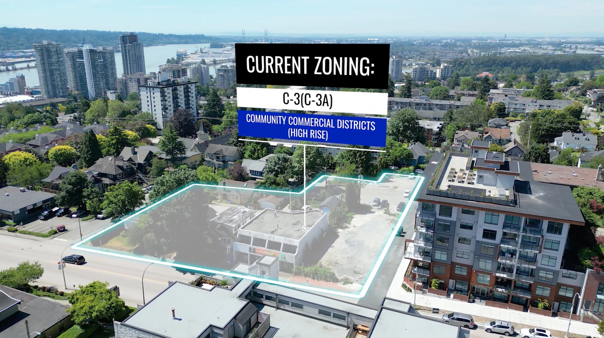 210 Sixth St, New Westminster, BC for sale Aerial- Image 1 of 11