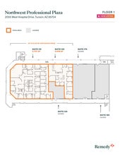 2055 W Hospital Dr, Tucson, AZ for lease Floor Plan- Image 1 of 1