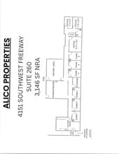 4151 Southwest Fwy, Houston, TX à louer Plan d’étage- Image 1 de 1