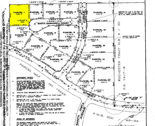 12130 Santa Margarita Ct, Rancho Cucamonga, CA for sale - Plat Map - Image 2 of 4