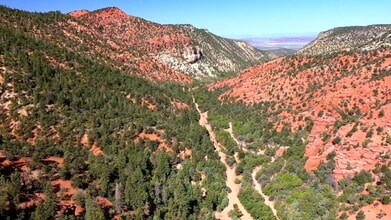 SR-143 (Parowan Canyon Rd) | Dry Canyon Rd, Parowan, UT - AÉRIEN  Vue de la carte