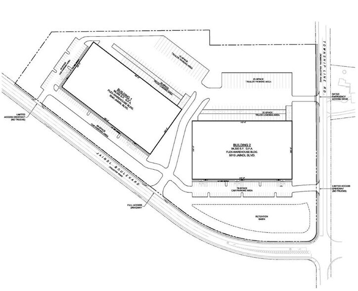 5010 Jaindl Blvd, Bethlehem, PA for lease - Site Plan - Image 1 of 1