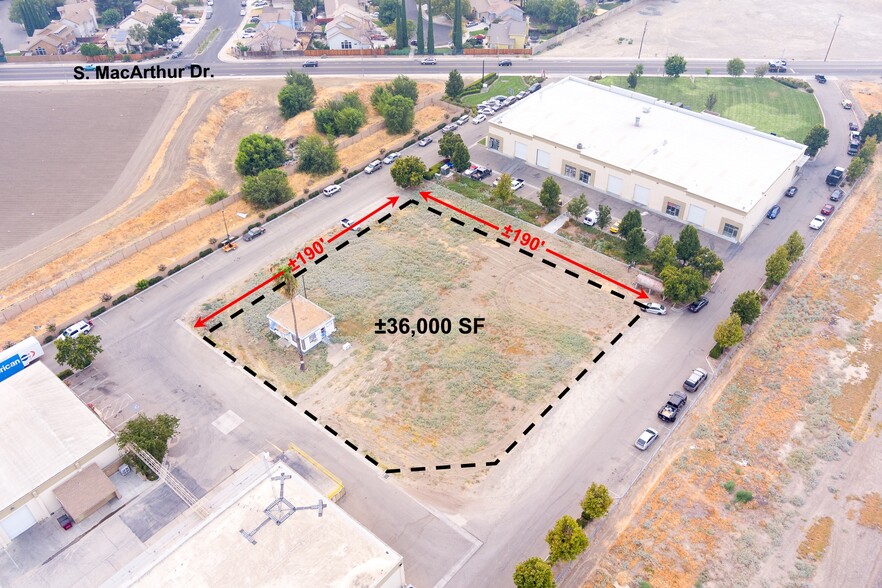 24500 S MacArthur Dr, Tracy, CA for lease - Aerial - Image 1 of 3