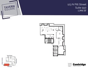 123 N Pitt St, Alexandria, VA for lease Floor Plan- Image 1 of 1