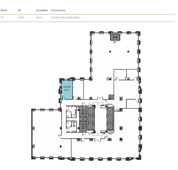 100 Bush St, San Francisco, CA à louer Plan d  tage- Image 1 de 1