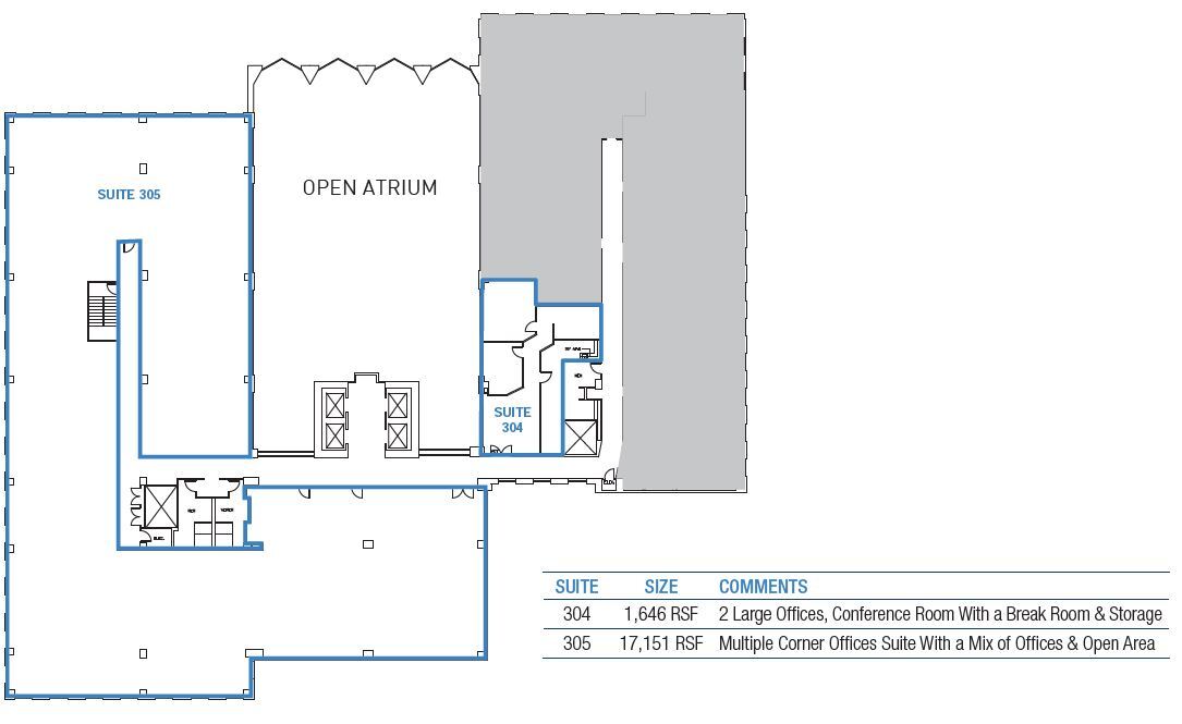 16530 Ventura Blvd, Encino, CA à louer Plan d  tage- Image 1 de 1