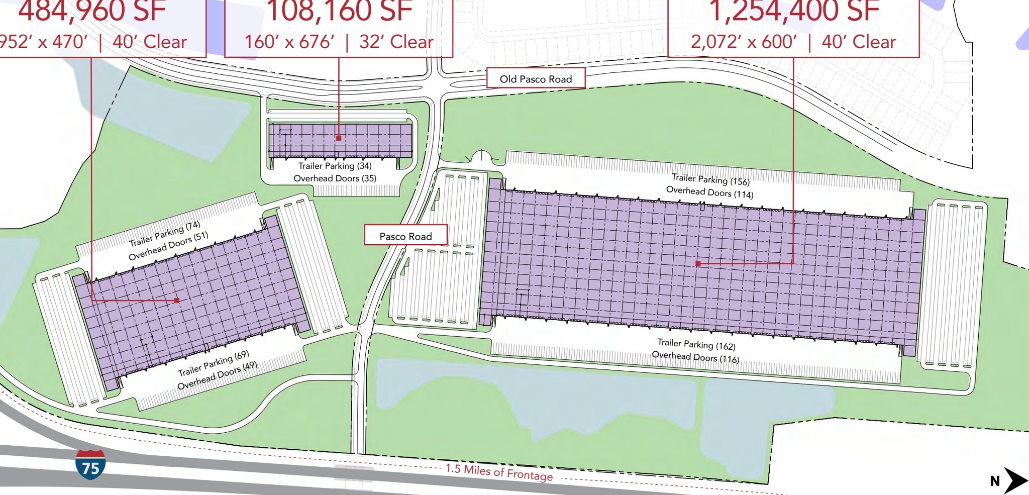I-75 and SR-52, San Antonio, FL for lease Site Plan- Image 1 of 1