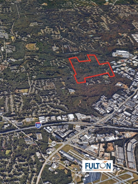 0 Boulder Park Dr SW, Atlanta, GA for sale - Aerial - Image 3 of 4