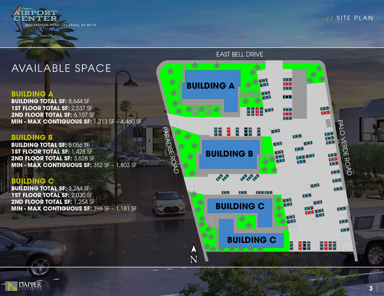 5030 Paradise Rd, Las Vegas, NV for lease - Site Plan - Image 2 of 38