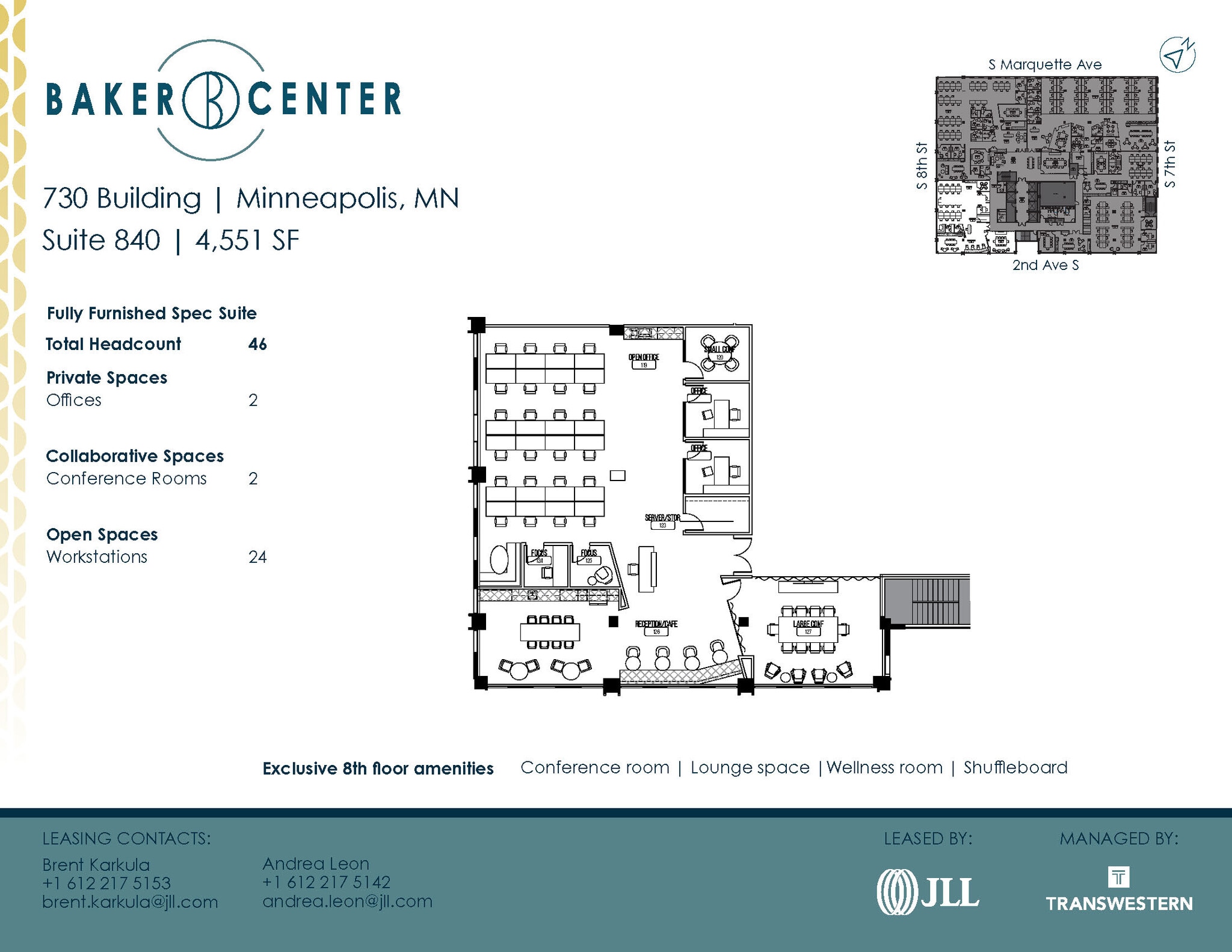 733 Marquette Ave, Minneapolis, MN for lease Floor Plan- Image 1 of 5