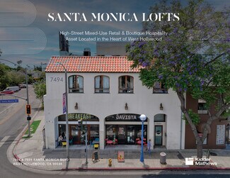 Plus de détails pour Mixed-Use Retail & Boutique Hospitality – à vendre, West Hollywood, CA
