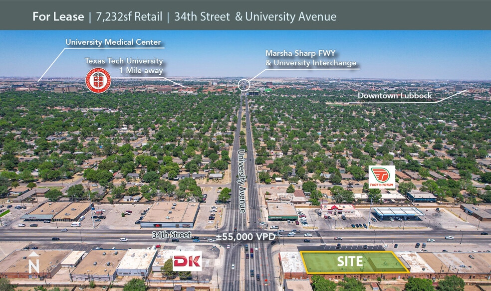 2431 34th St, Lubbock, TX for lease - Primary Photo - Image 1 of 10