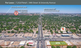 More details for 2431 34th St, Lubbock, TX - Retail for Lease
