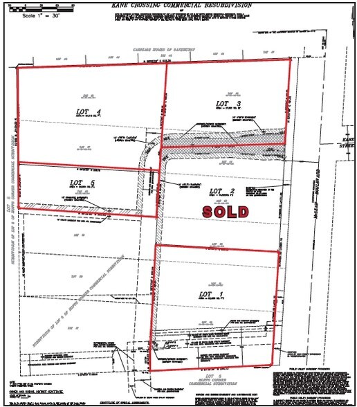 NWC Mclean And Spring Rd, South Elgin, IL for sale - Plat Map - Image 2 of 2