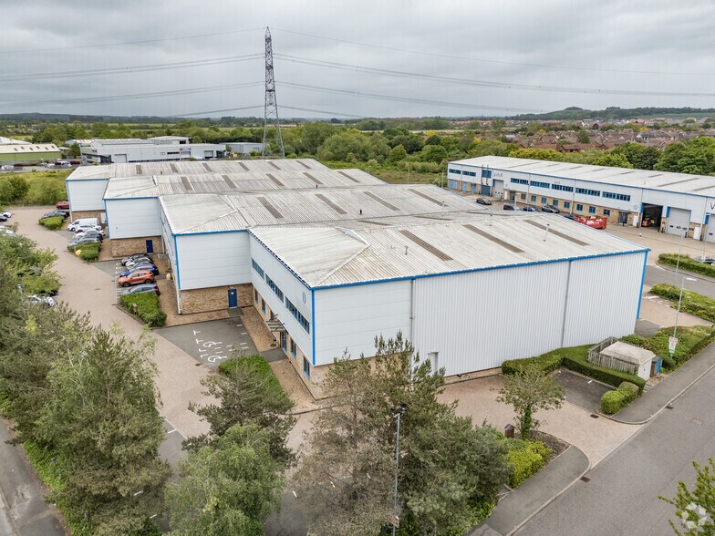 Collett, Didcot à louer - Aérien - Image 3 de 3