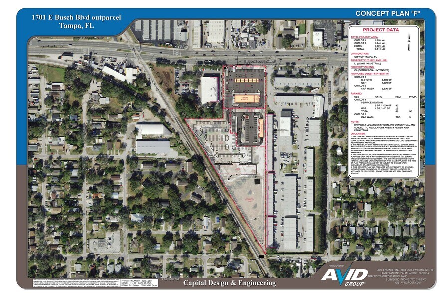 1701 Busch Blvd, Tampa, FL à vendre - Photo du bâtiment - Image 2 de 5