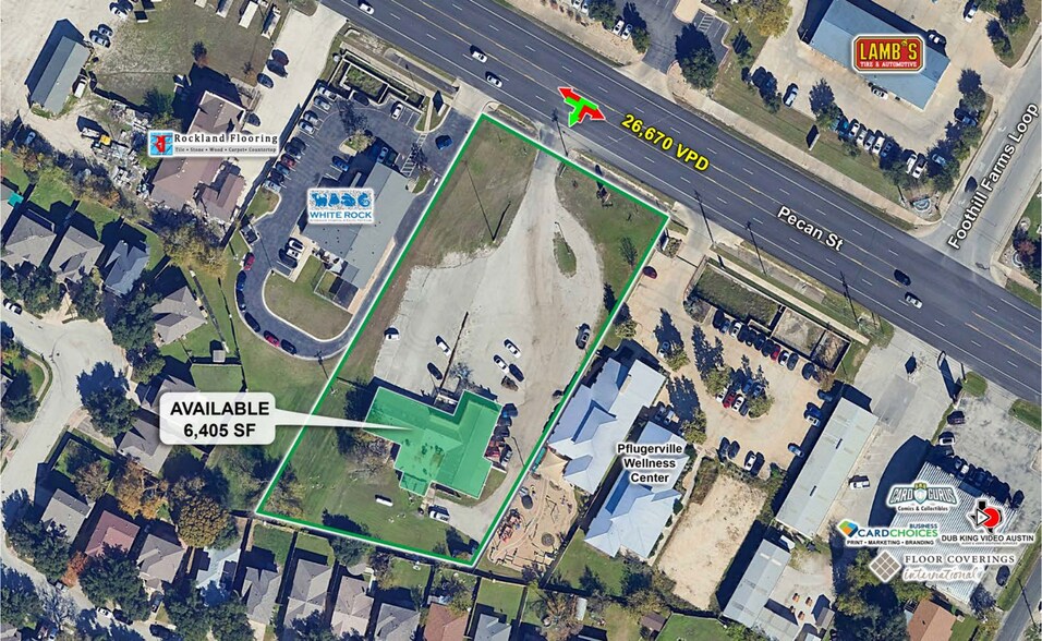 2505 Pecan St W, Pflugerville, TX à louer - Photo du bâtiment - Image 2 de 7
