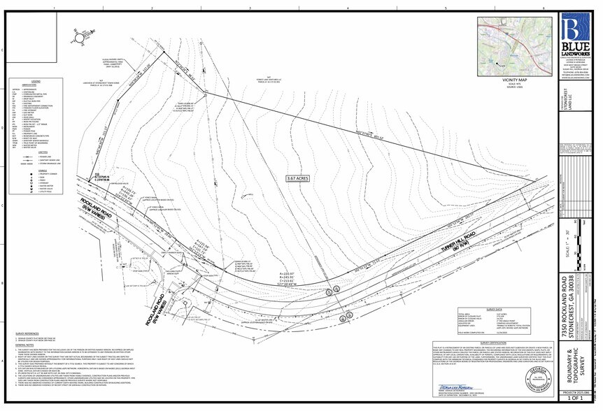 7350 Rockland Rd, Stonecrest, GA for sale - Site Plan - Image 2 of 2