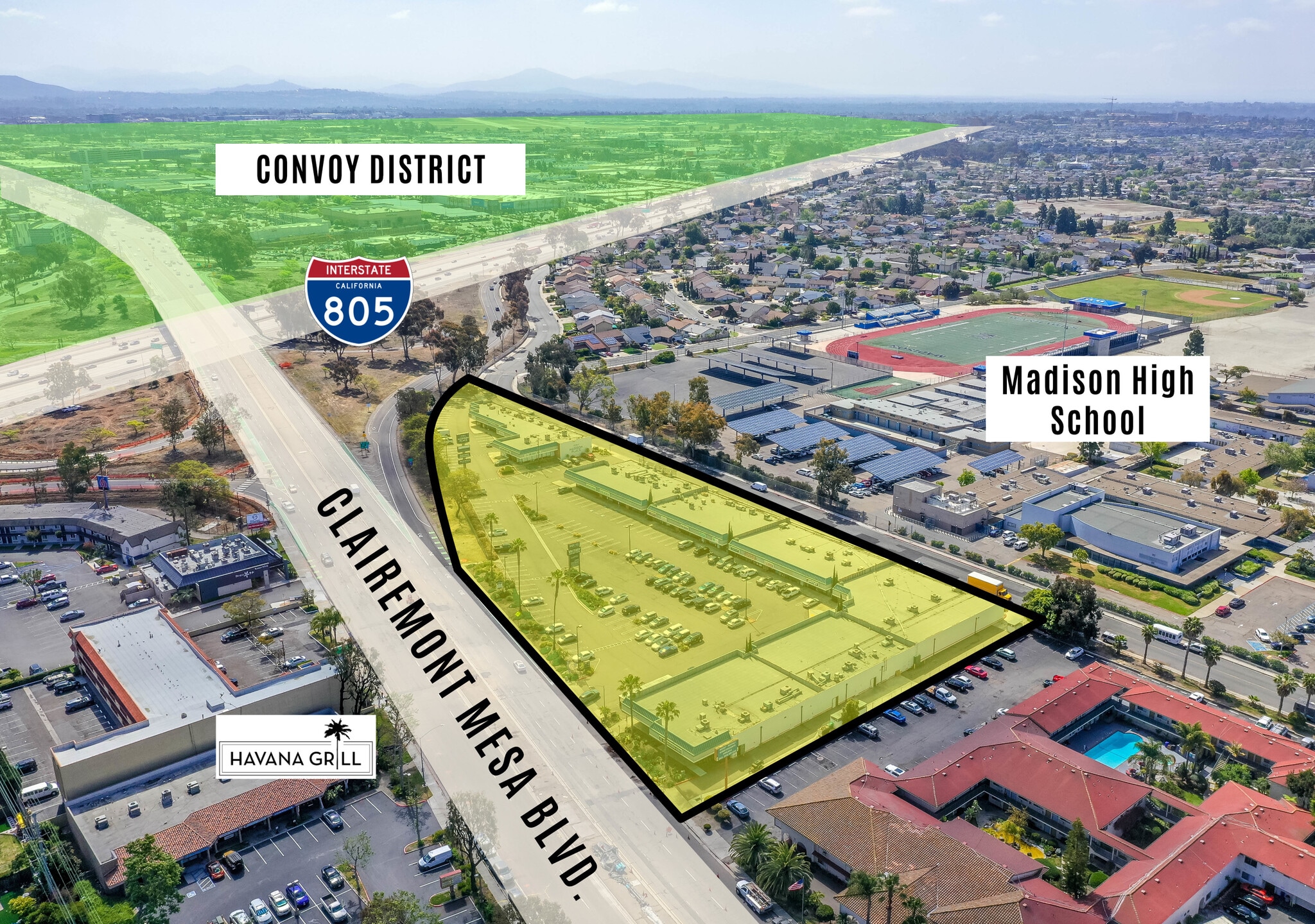 5487-5597 Clairemont Mesa Blvd, San Diego, CA for lease Building Photo- Image 1 of 8