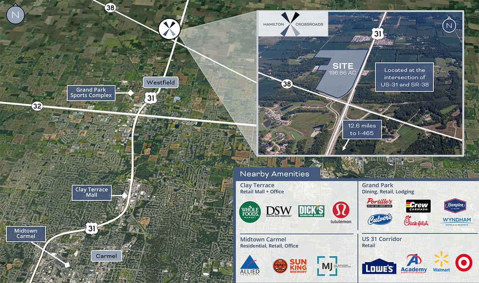 NWQ of SR 38 & US-31, Sheridan, IN for lease - Building Photo - Image 2 of 2