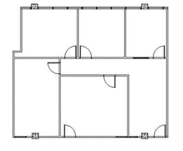 9304 Forest Ln, Dallas, TX à louer Plan d’étage- Image 1 de 1