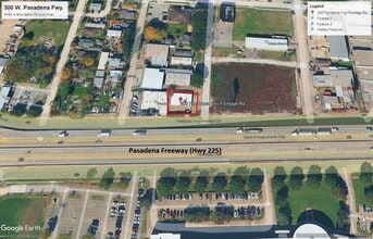 300 W Pasadena Fwy, Pasadena, TX - AERIAL map view - Image1
