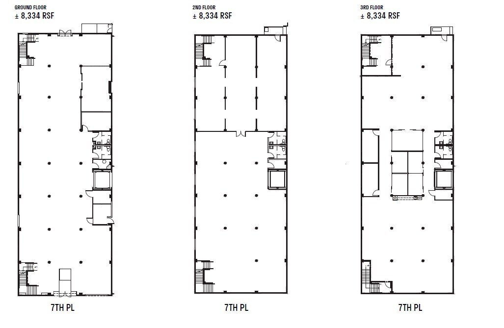 2120-2140 E 7th Pl, Los Angeles, CA à louer Plan d’étage- Image 1 de 2