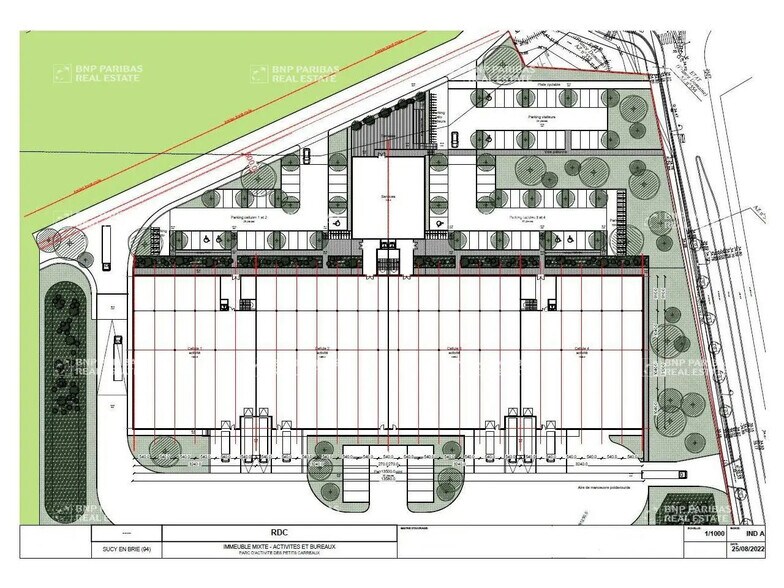 Bureau dans Sucy-en-Brie à louer - Plan d’étage - Image 2 de 2