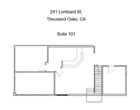 241 Lombard St, Thousand Oaks, CA à louer Plan d’étage- Image 1 de 9