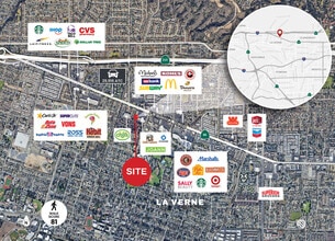 2082-2098 Foothill Blvd, La Verne, CA à louer Photo du bâtiment- Image 2 de 5