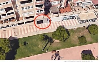 Roquetas de Mar - AÉRIEN  Vue de la carte