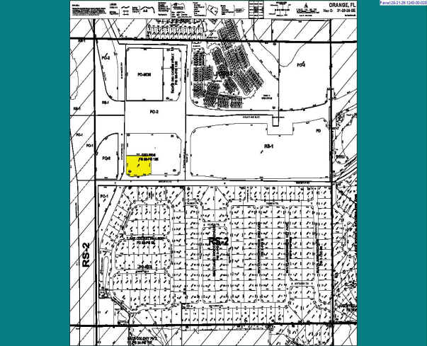 1661 Sandspur Rd, Maitland, FL à louer - Plan cadastral - Image 3 de 3