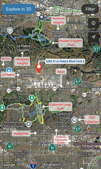 1281 E La Habra Blvd, La Habra, CA à louer - Photo du bâtiment - Image 2 de 17