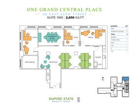 60 E 42nd St, New York, NY for lease Floor Plan- Image 1 of 1